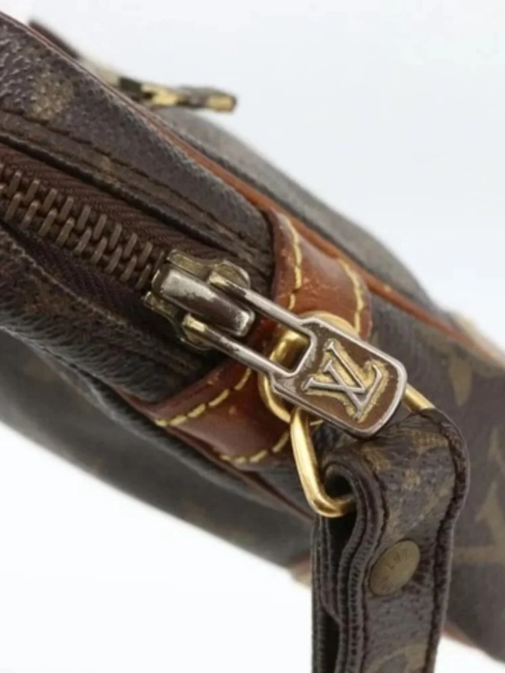 LOUIS VUITTON Monogram Marly Dragonne GM Clutch Bag M51825 LV Auth ka2970
